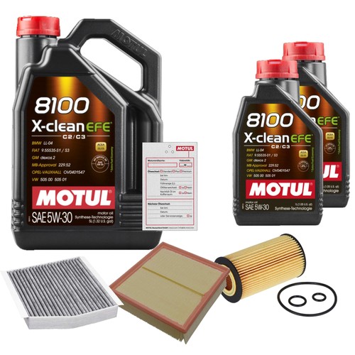 Inspektionspaket motul 8100 - inspektionspaket, 7l